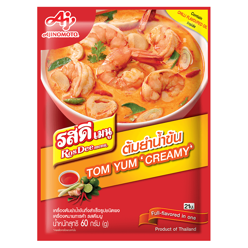 <p>รสดีเมนู ต้มยำน้ำข้น</p>