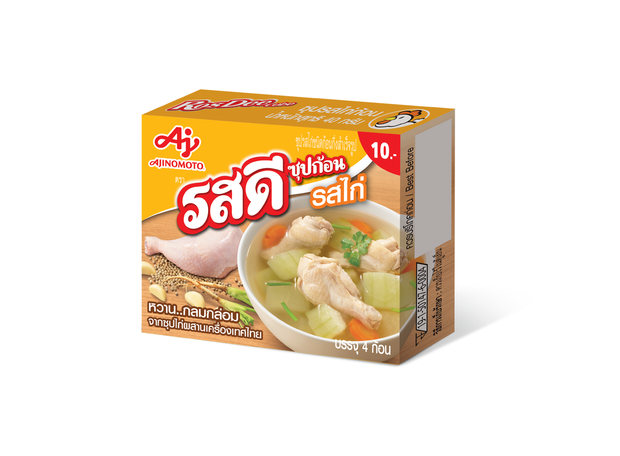 <p>รสดีซุปก้อน รสไก่</p>