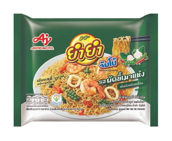 <p>ยำยำ จัมโบ้ รสผัดขี้เมาแห้ง</p>