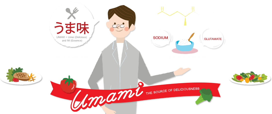 “Umami” is from two Japanese words;Umai (Delicious) and Mi (Essence)