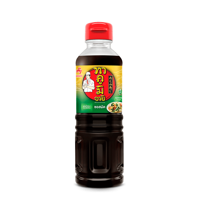<p>ซอสผัด ทาคูมิ อายิ</p>